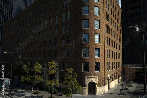 大阪中之島・夕暮れのダイビル本館