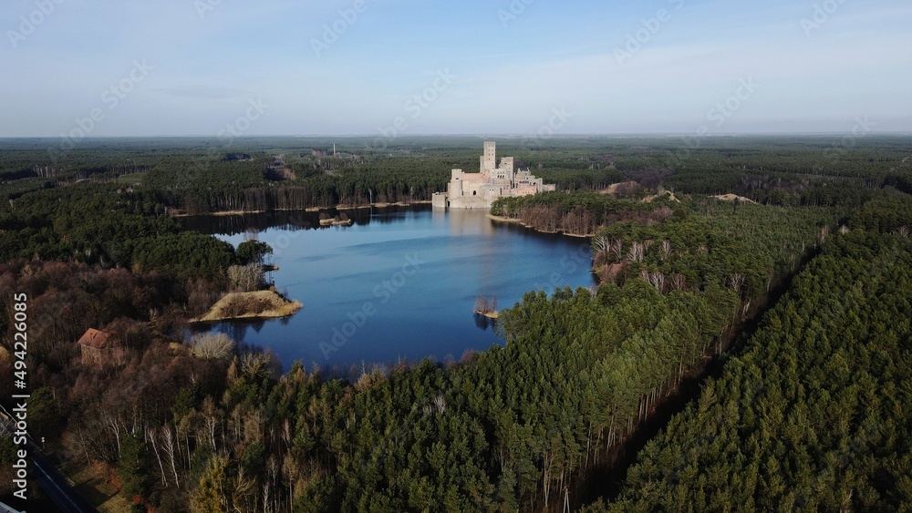 Castle on a lake