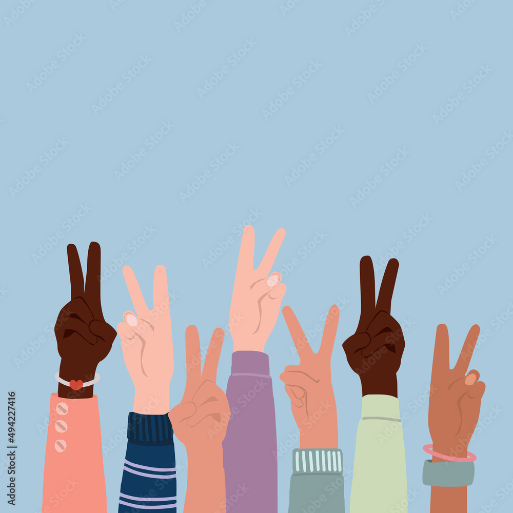 day of peace background. people concept. against war, violent and other unhumanities concept. can be add text. vector illustration day of peace background. people concept. against war, violent and other unhumanities concept. can be add text. vector illustration