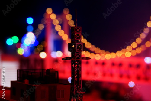 鉄道博物館に展示されていたジオラマ
