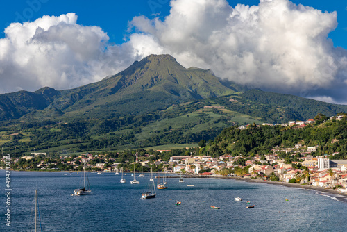 Saint-Pierre and Mount Pelee, Martinique, French Antilles