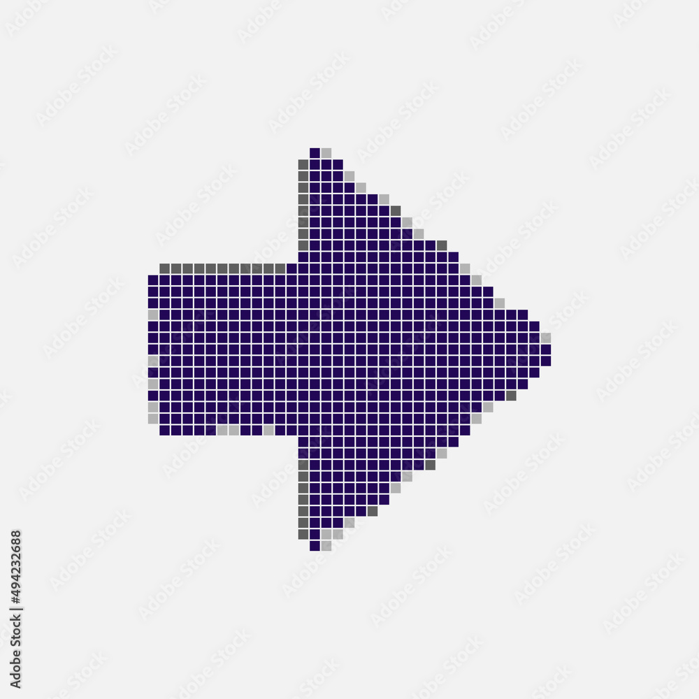 Motion Video Logo pixel Design Template Motion Video Logo pixel Design Template