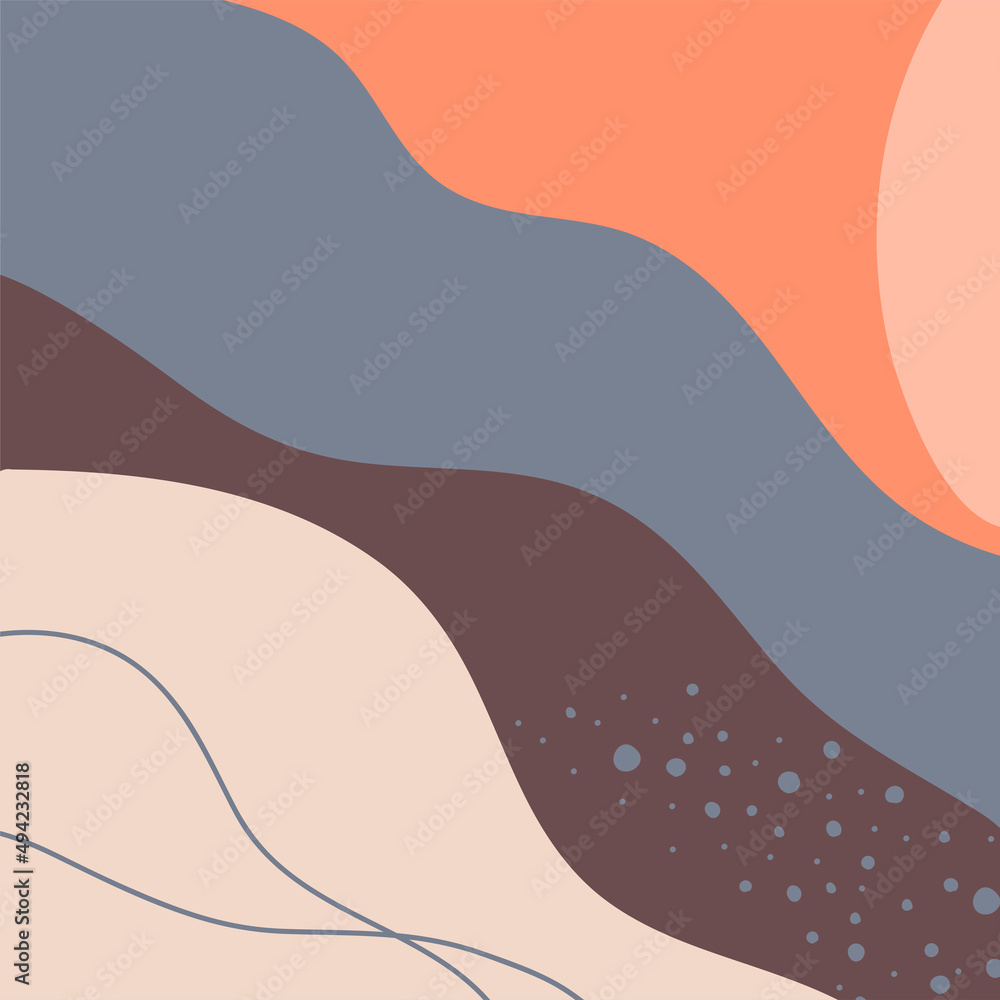 Abstract background. Modern design template in minimal style. Stylish cover for beauty presentation, branding design. Vector illustration Abstract background. Modern design template in minimal style. Stylish cover for beauty presentation, branding design. Vector illustration