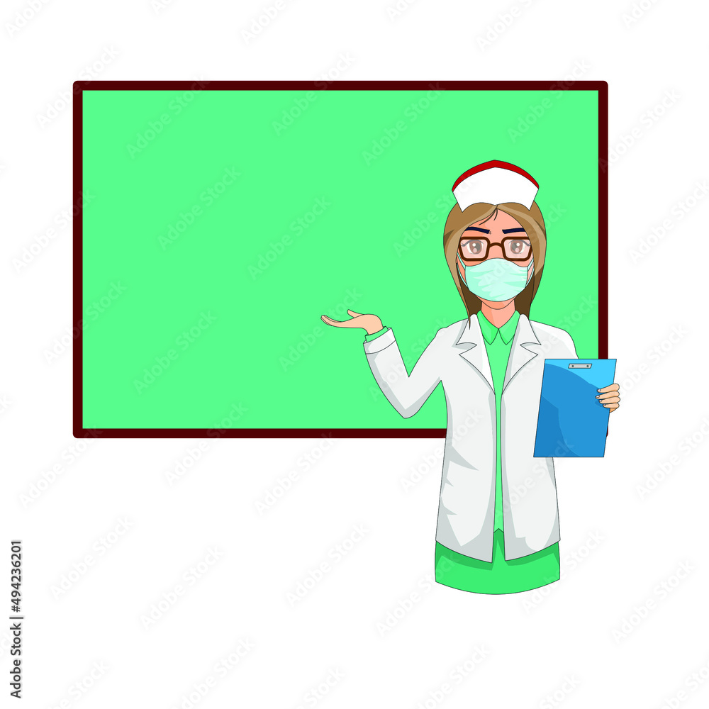 Precautions for Corona Virus by Doctor Fight Against Covid-19 vector Illustration, Designed for awareness Posters Precautions for Corona Virus by Doctor Fight Against Covid-19 vector Illustration, Designed for awareness Posters