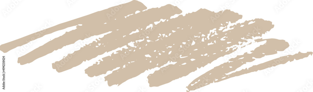 Abstract Beige Paint Brush
