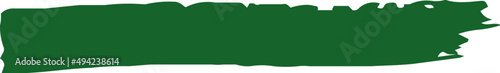 Abstract Green Paint Brush