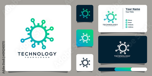 Energy logo design with creative modern and unique. Premium Vector
