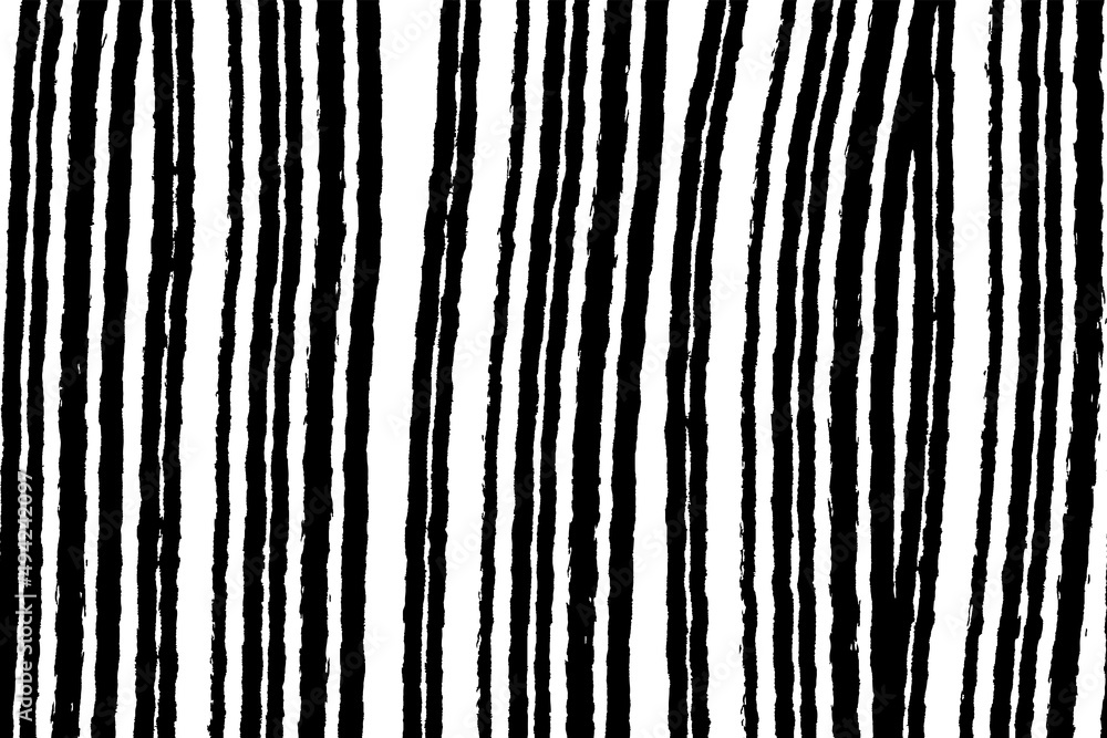 Seamless pattern with hand drawn black and white stripes. Monochrome striped background can be printed on textile, wrapping paper, greeting card. Seamless pattern with hand drawn black and white stripes. Monochrome striped background can be printed on textile, wrapping paper, greeting card.