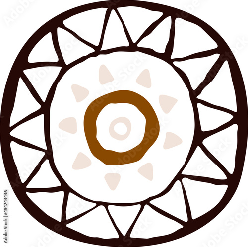 Abstract Ethnic Decorative Element