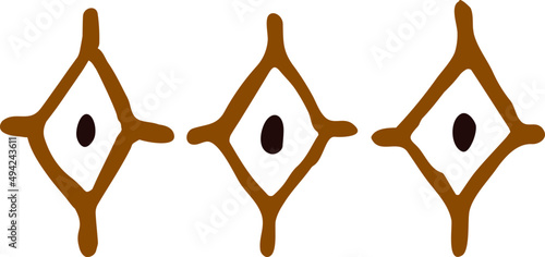 Abstract Ethnic Decorative Element