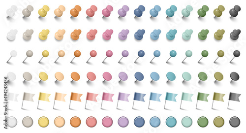 6 Verschiedene Pins Herzen Nadeln Fahnen Und Magnete 15 Retrofarben Set