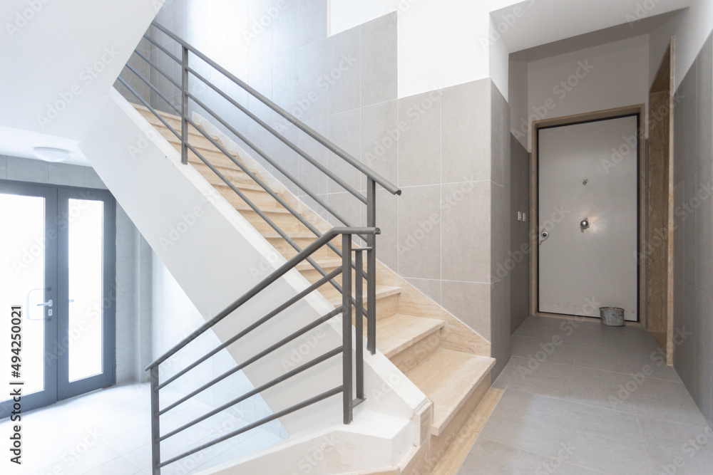 Fototapeta premium Scale condominiali