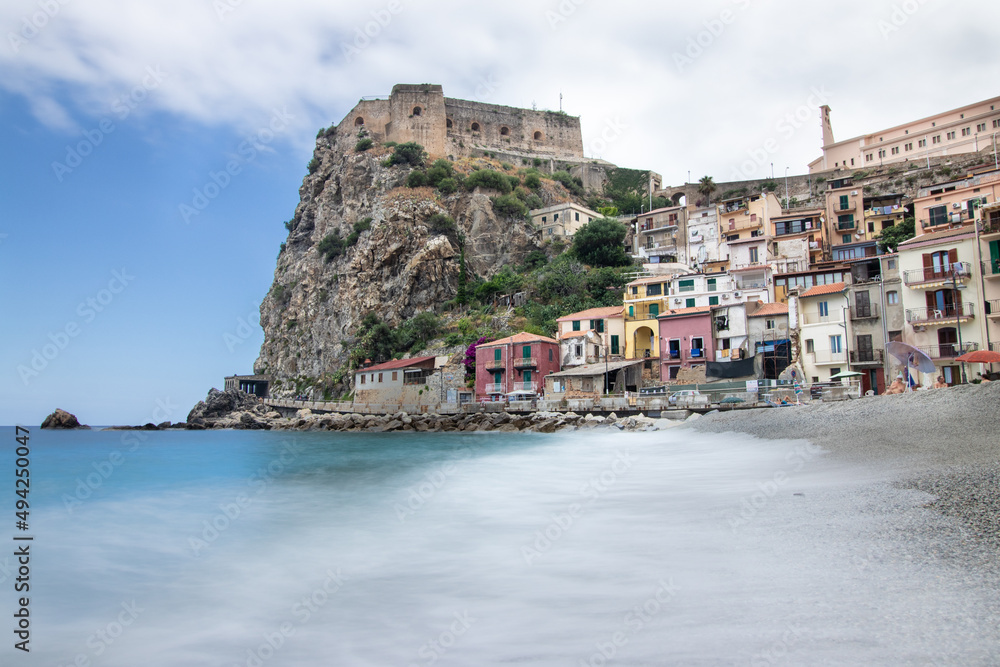 scilla, small town in calabria, south of italy