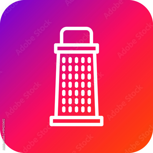Grater Vector Icon Design Illustration