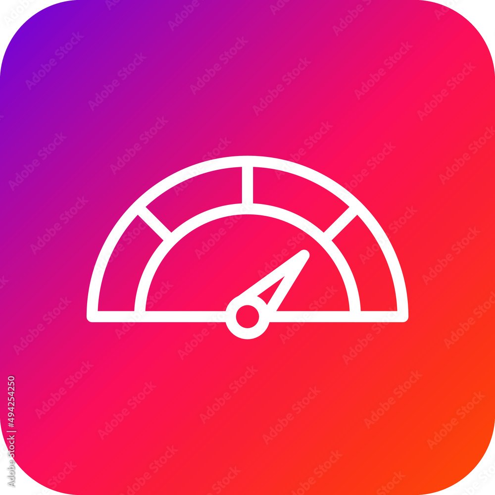 Speedometer Vector Icon Design Illustration Speedometer Vector Icon Design Illustration