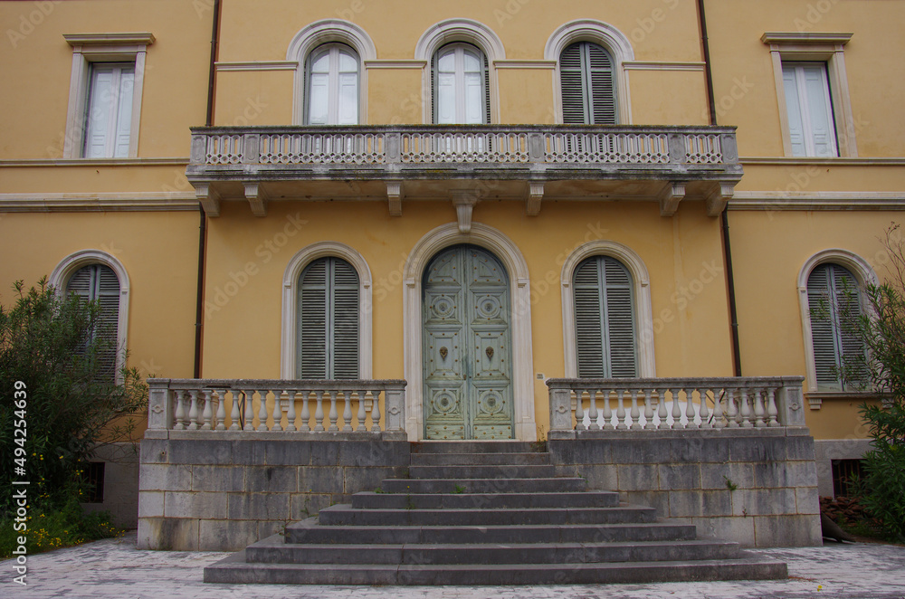 Larino - Molise - Facade of Villa Zappone