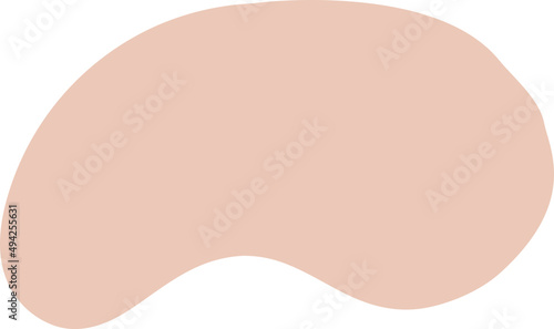 Abstract Doodle Shape Decorative Element
