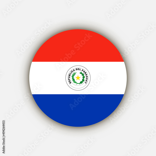 Free Download Country Paraguay. Paraguay flag. Vector illustration. - GFXLoad