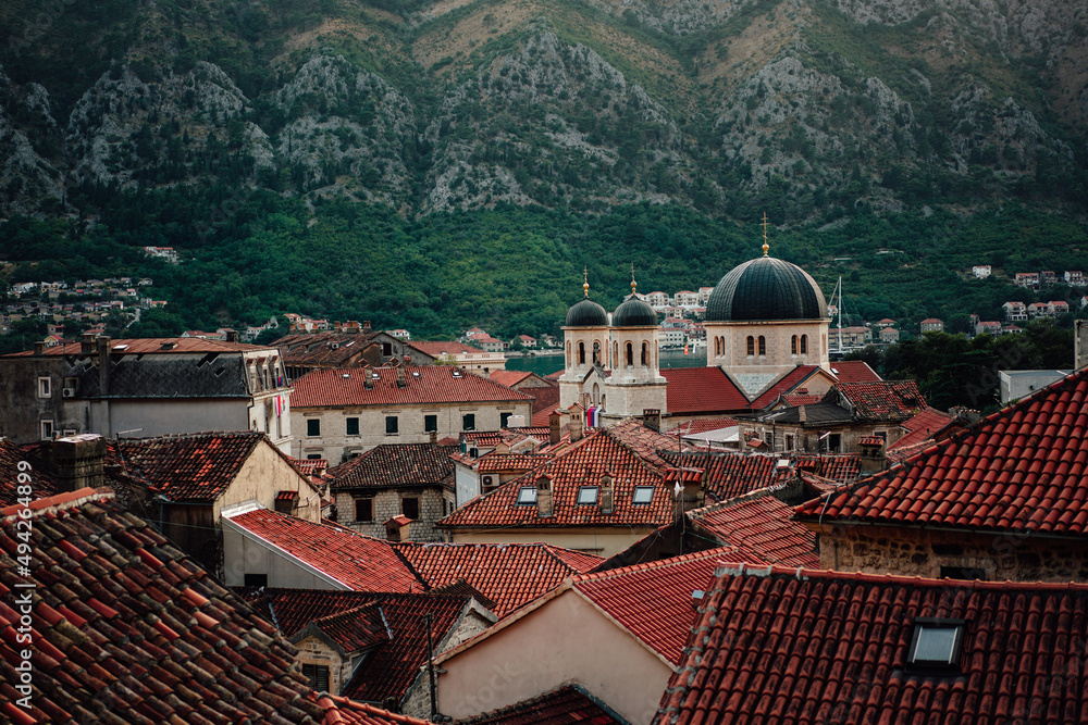 Kotor's rooftops, Montenegro