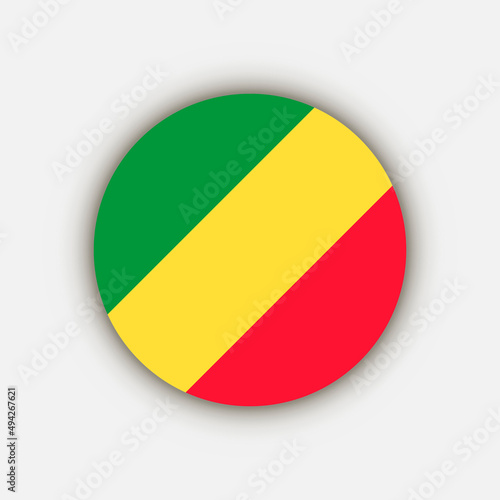 Free Download Country Republic of the Congo. Republic of the Congo flag. Vector illustration. - GFXLoad