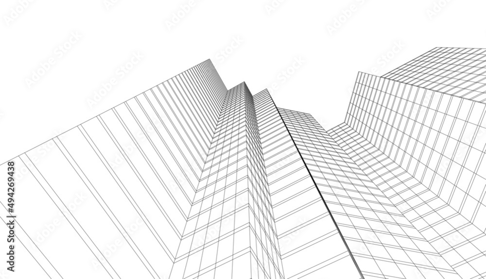 abstract architecture concept