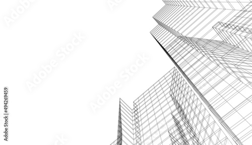 abstract architecture concept