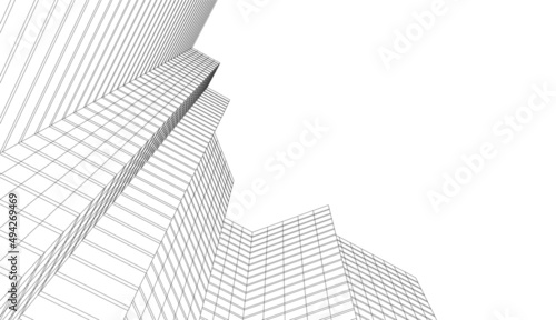 abstract architecture concept