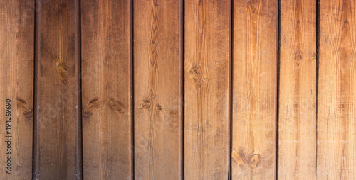 Wide wooden background with empty copy space.