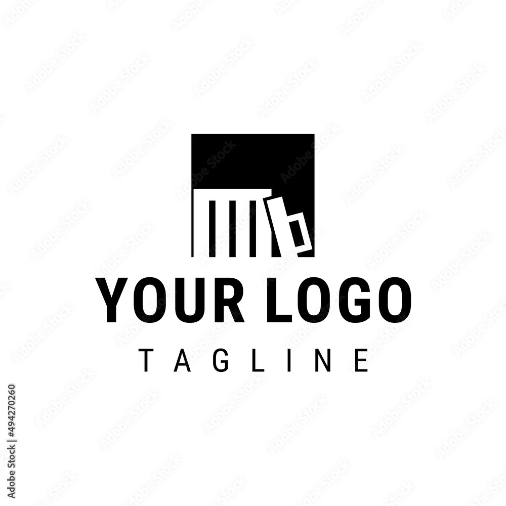trash can icon vector logo template trash can icon vector logo template