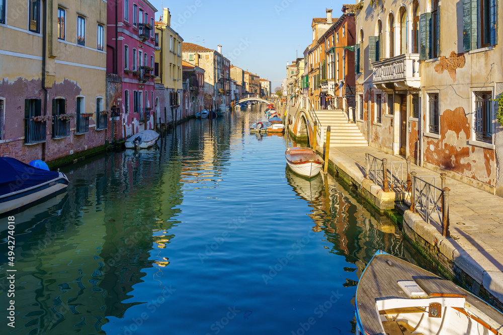 Rio della Sensa Canal, in Venice