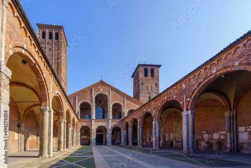 Basilica di Sant Ambrogio, in Milan photo