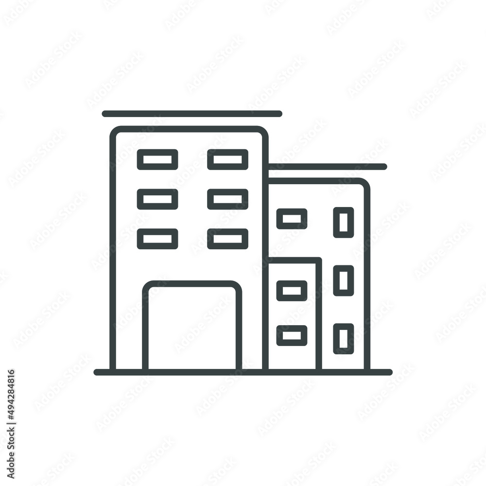 new Building icons symbol vector elements for infographic web new Building icons symbol vector elements for infographic web