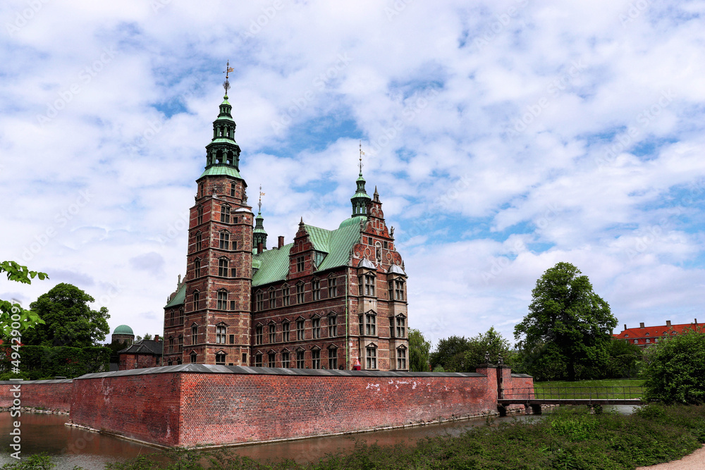Rosenborg Palace in Copenhagen, Denmark. Castle of the Danish monarchs. High quality photo Rosenborg Palace in Copenhagen, Denmark. Castle of the Danish monarchs. High quality photo