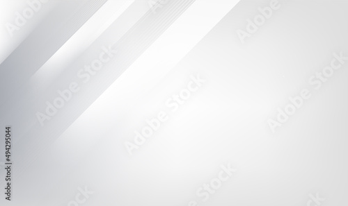 Gray modern abstract background with shapes. Vector