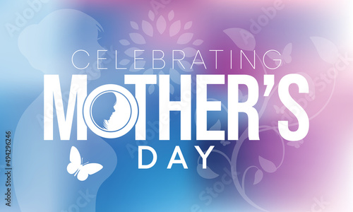 Mother's Day is a celebration honoring the mother of the family, as well as motherhood, maternal bonds, and the influence of mothers in society. It is held on the second Sunday of May. vector art