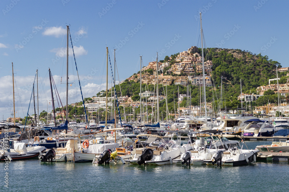 Port of Andratx in Mallorca (Spain)