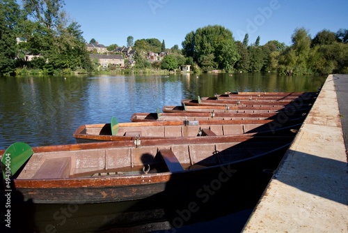 boat on the river