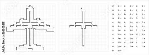 Airplane Graphic Dictation Drawing Icon M_2203001