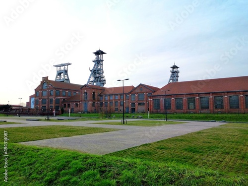 fosse du site minier de wallers arenberg, porte du hainaut, hauts de france, nord, site classé au patrimoine mondial de l'unesco