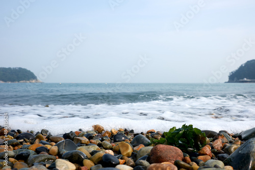 Nongso Mongdol Beach in Geoje-si, South Korea.
 photo