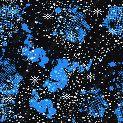 Textile print  pattern. abstract flower seamless fabric and digital print pattern. geometric print pattern for textile design and fabrics.