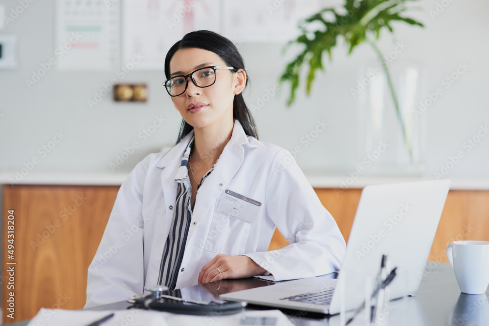 So, what seems to be the issue. Cropped portrait of a young female doctor working in her office in the hospital. So, what seems to be the issue. Cropped portrait of a young female doctor working in her office in the hospital.