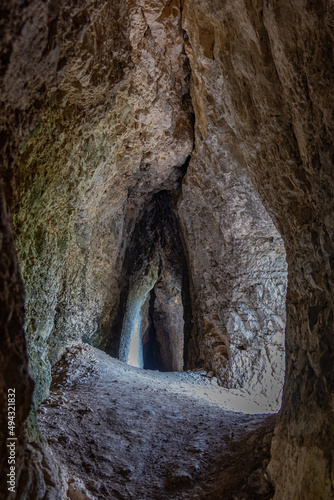 Rock monastery near Bulgarian village Golesh. photo