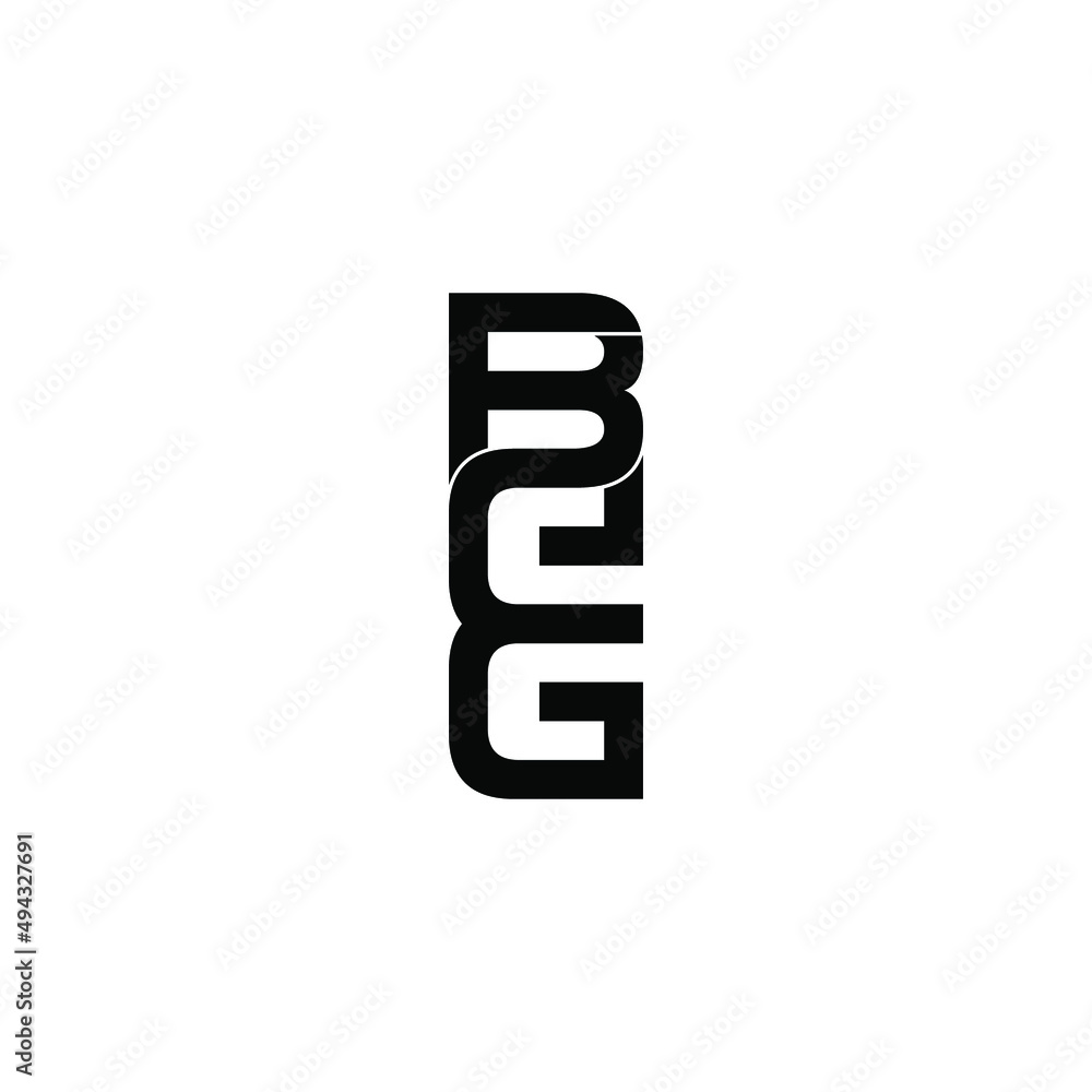 beg letter original monogram logo design beg letter original monogram logo design