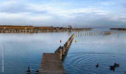 pier in the sea