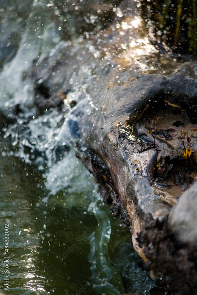 splashes of water on the river the play of light and darkness on water and land splashes of water on the river the play of light and darkness on water and land
