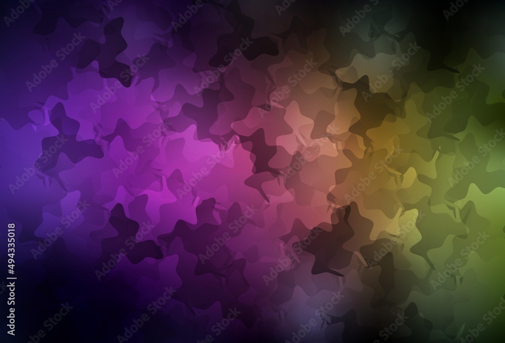 Dark Pink, Yellow vector pattern with random forms. Dark Pink, Yellow vector pattern with random forms.