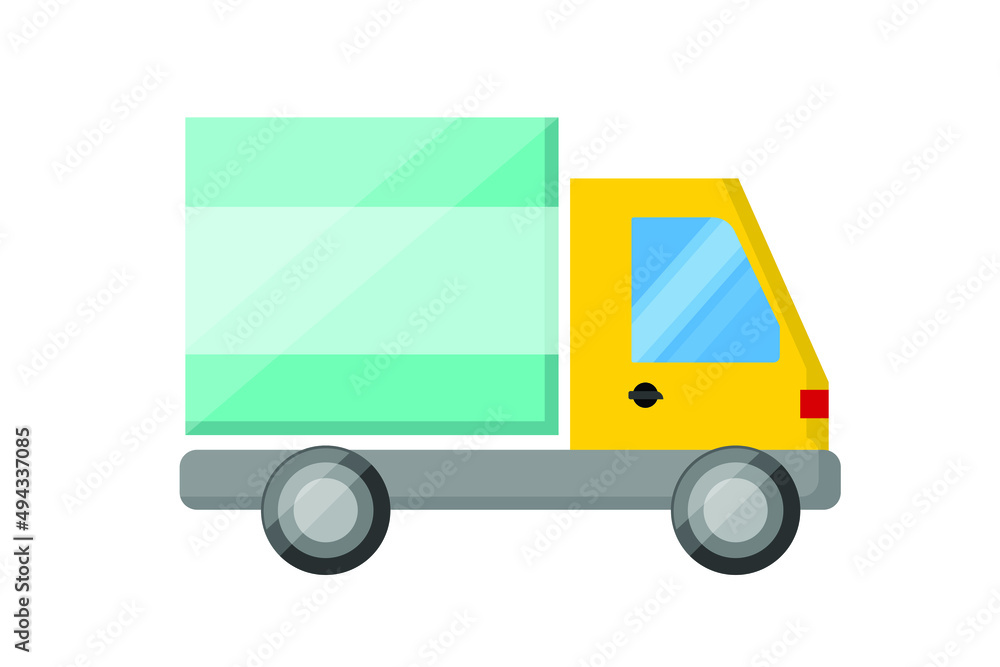 Vector illustration in flat style, fast delivery concept, truck and street landscape shipment and transportation. Big car vector design. Cargo Truck Vector Design Element. Vector illustration in flat style, fast delivery concept, truck and street landscape shipment and transportation. Big car vector design. Cargo Truck Vector Design Element.