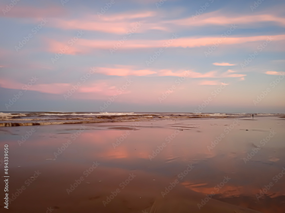 Obraz premium sunset over the sea