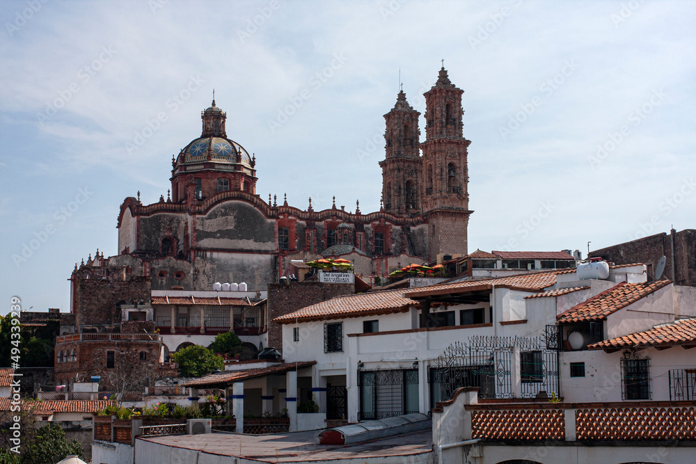 Taxco Guerrero, Mexico. April 05, 2016. Views of the center of Taxco Guerrero, Mexico. Taxco Guerrero, Mexico. April 05, 2016. Views of the center of Taxco Guerrero, Mexico.